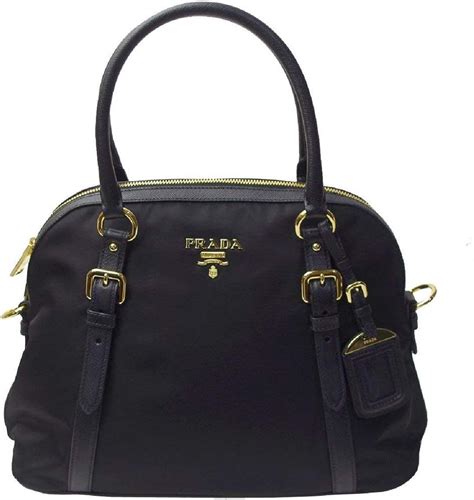 tessuto nylon saffiano leather satchel